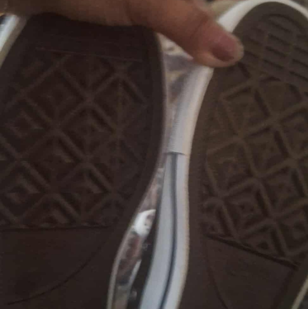 Purple Glitter High-Top Sneakers - Picture 3 of 3